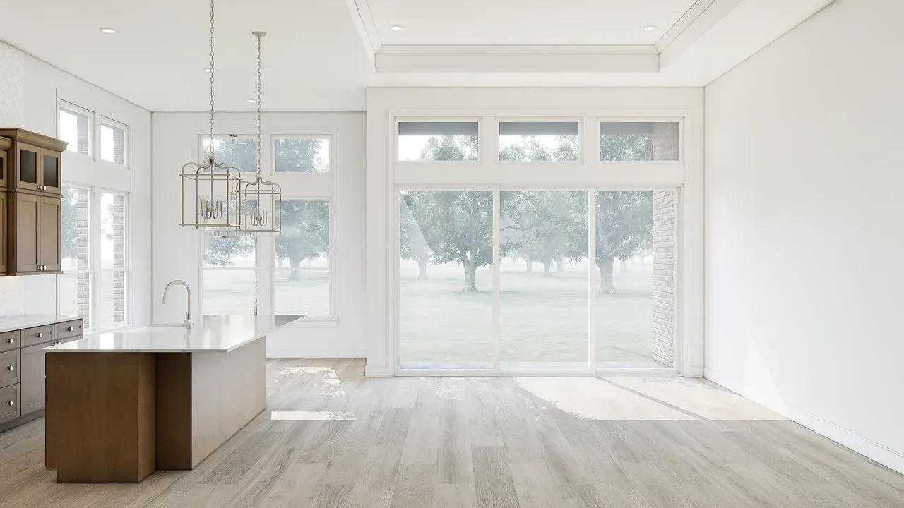 Great Room with Multi-Slider Door