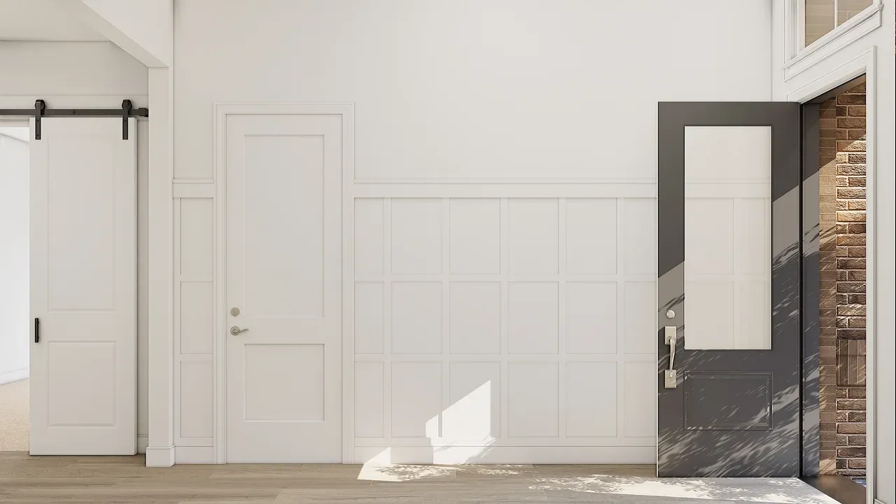 Foyer with Feature Wall
