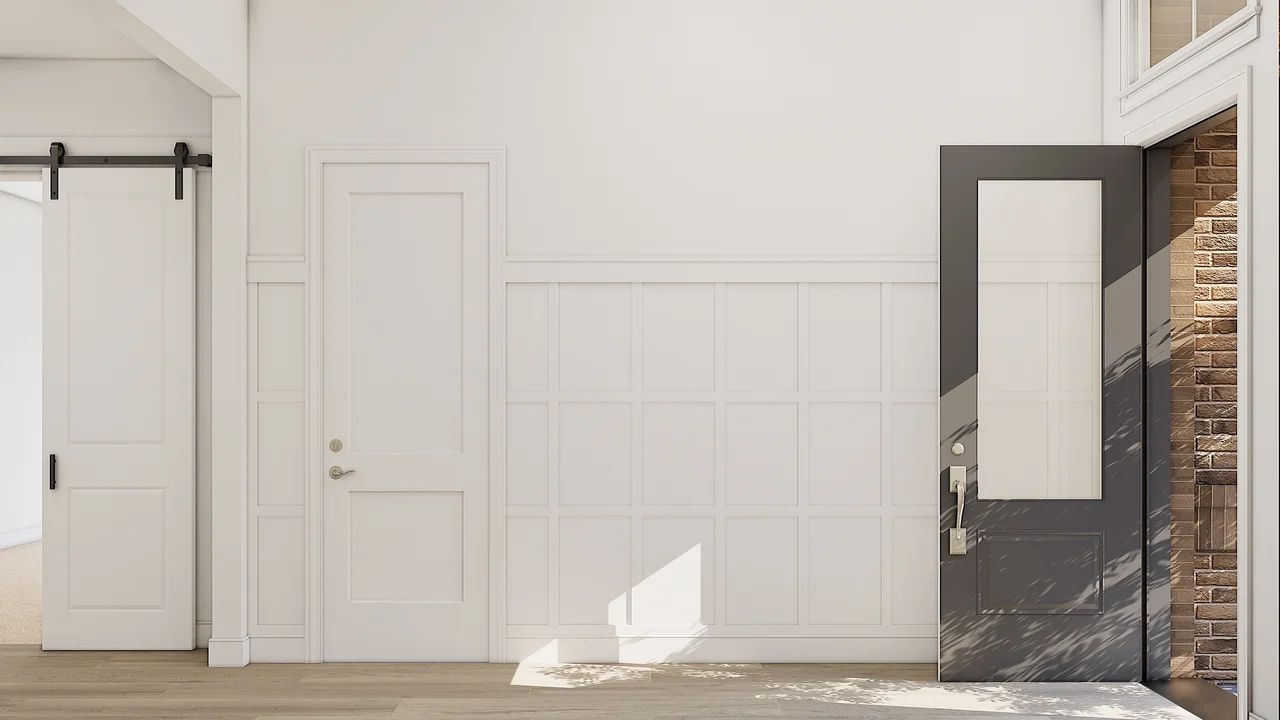 Foyer with Feature Wall