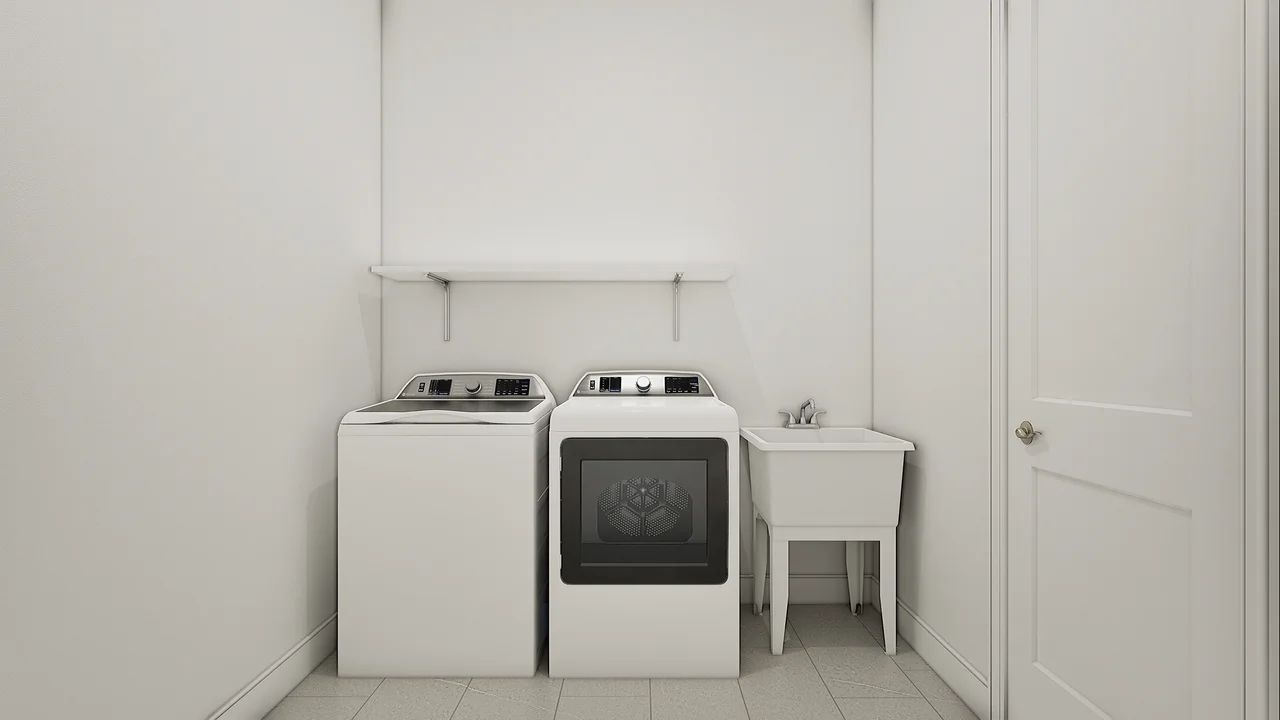 Laundry Room with Laundry Sink