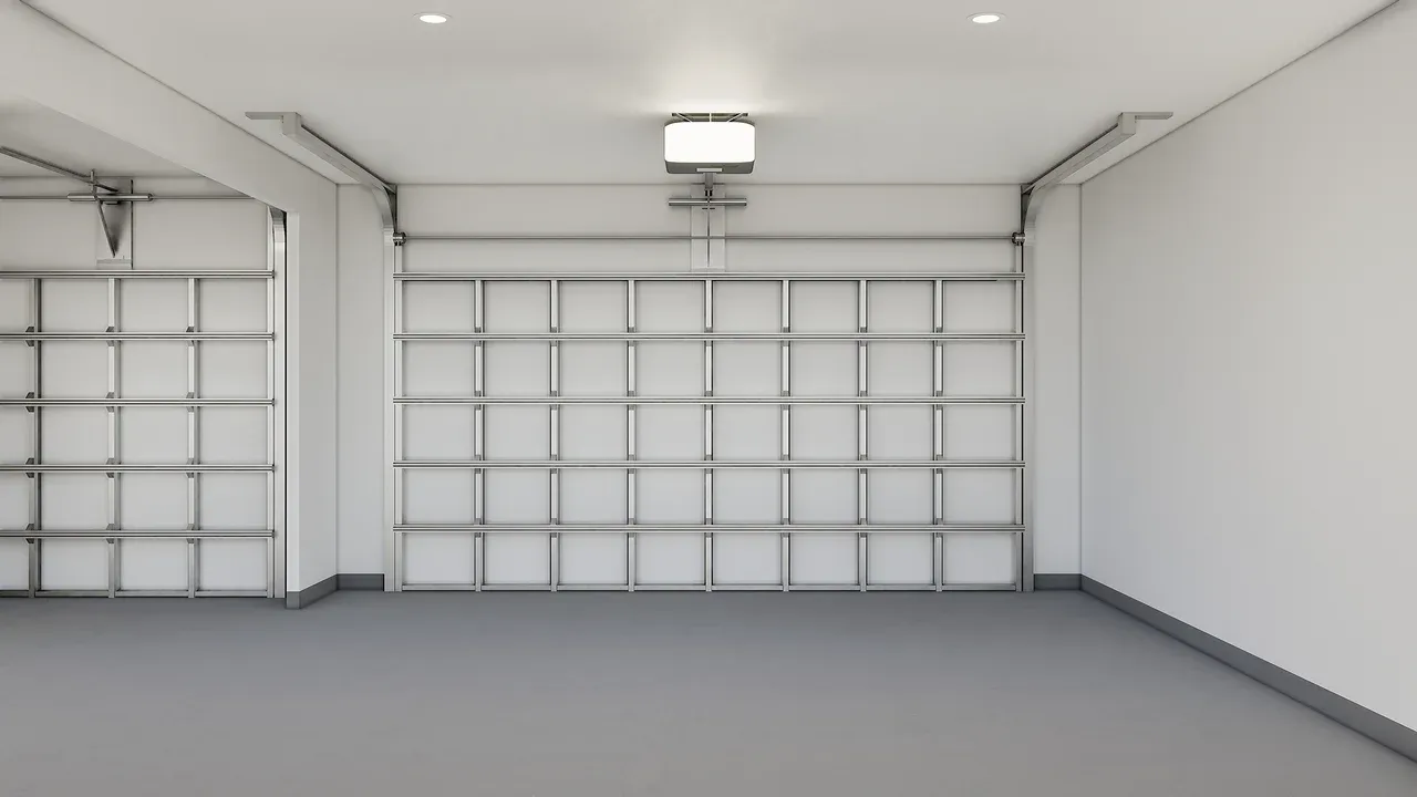 Three Car Tandem Garage