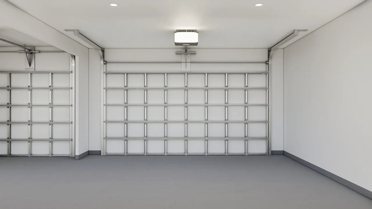 Three Car Tandem Garage