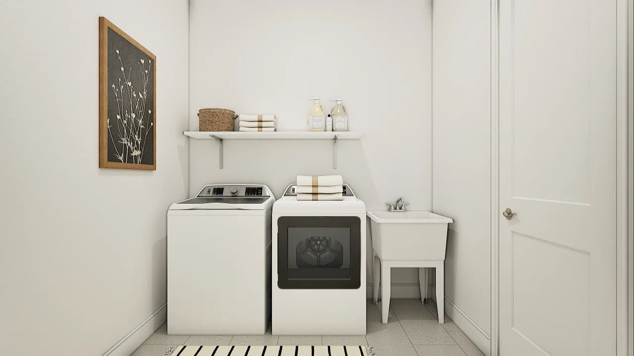 Laundry Room with Laundry Sink