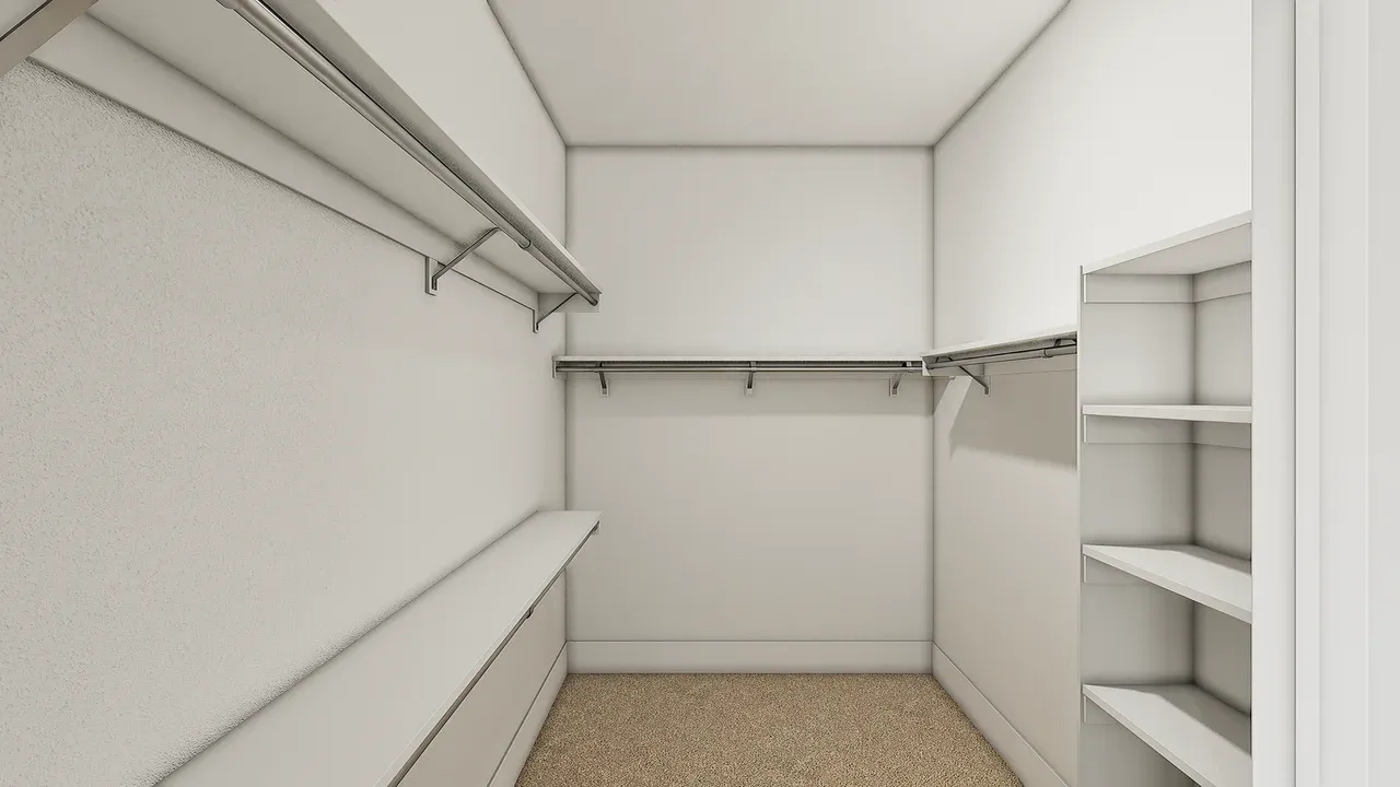 Primary Suite Walk-in Closet
