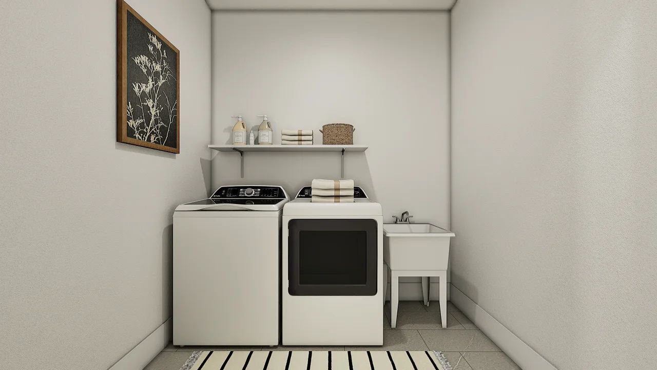 Laundry Room with Laundry Sink