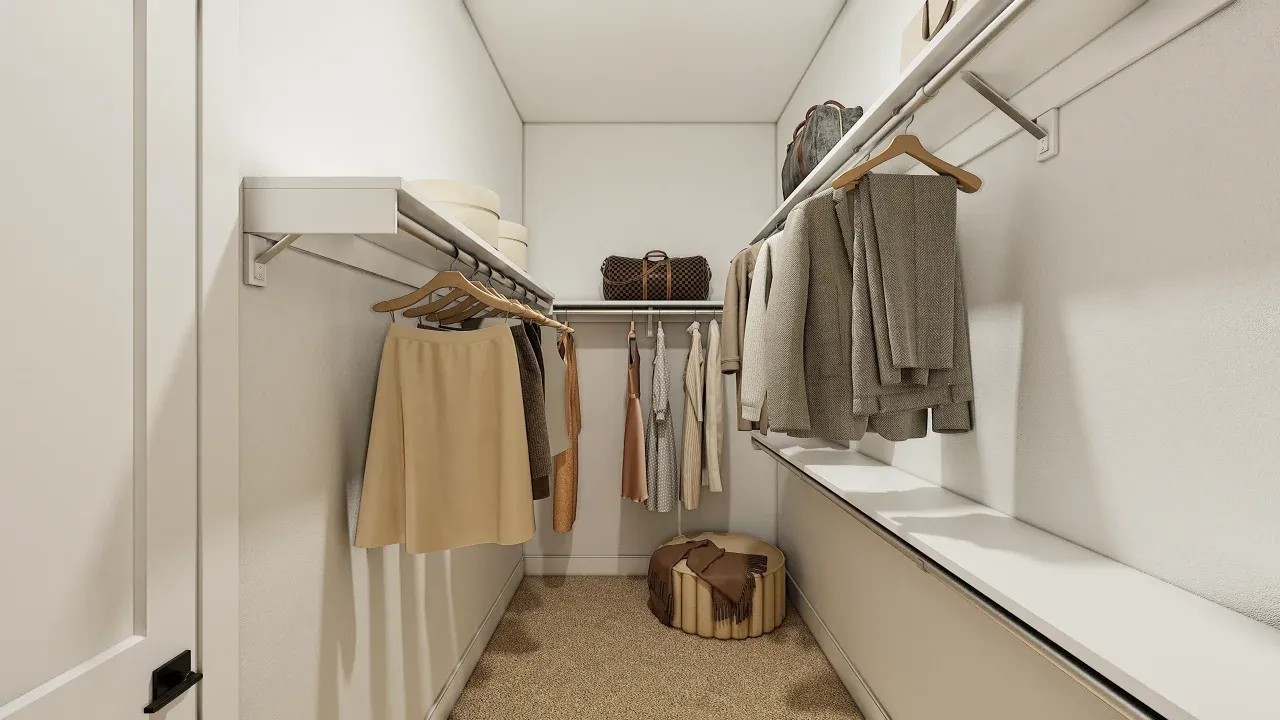 Primary Walk-in Closet