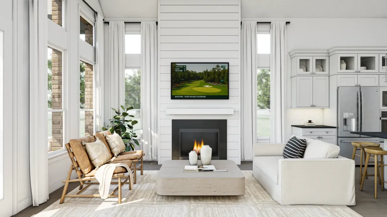 Great Room with Fireplace