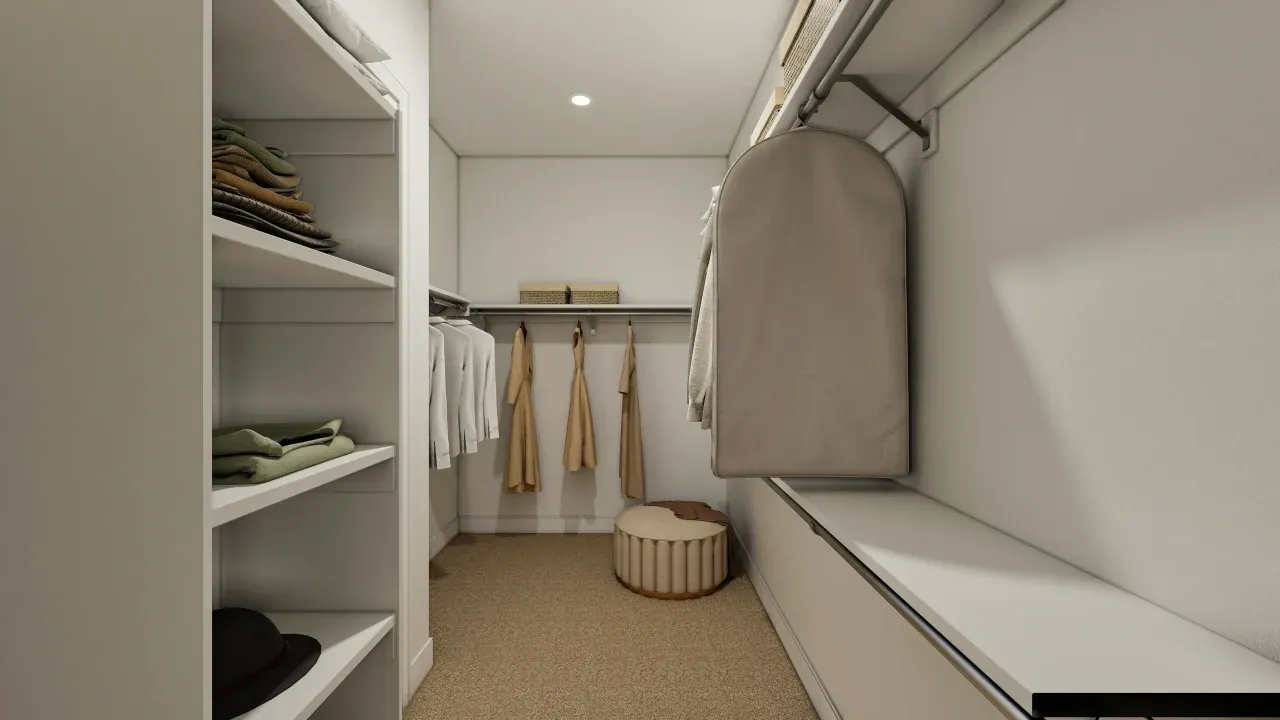 Primary Walk-In Closet