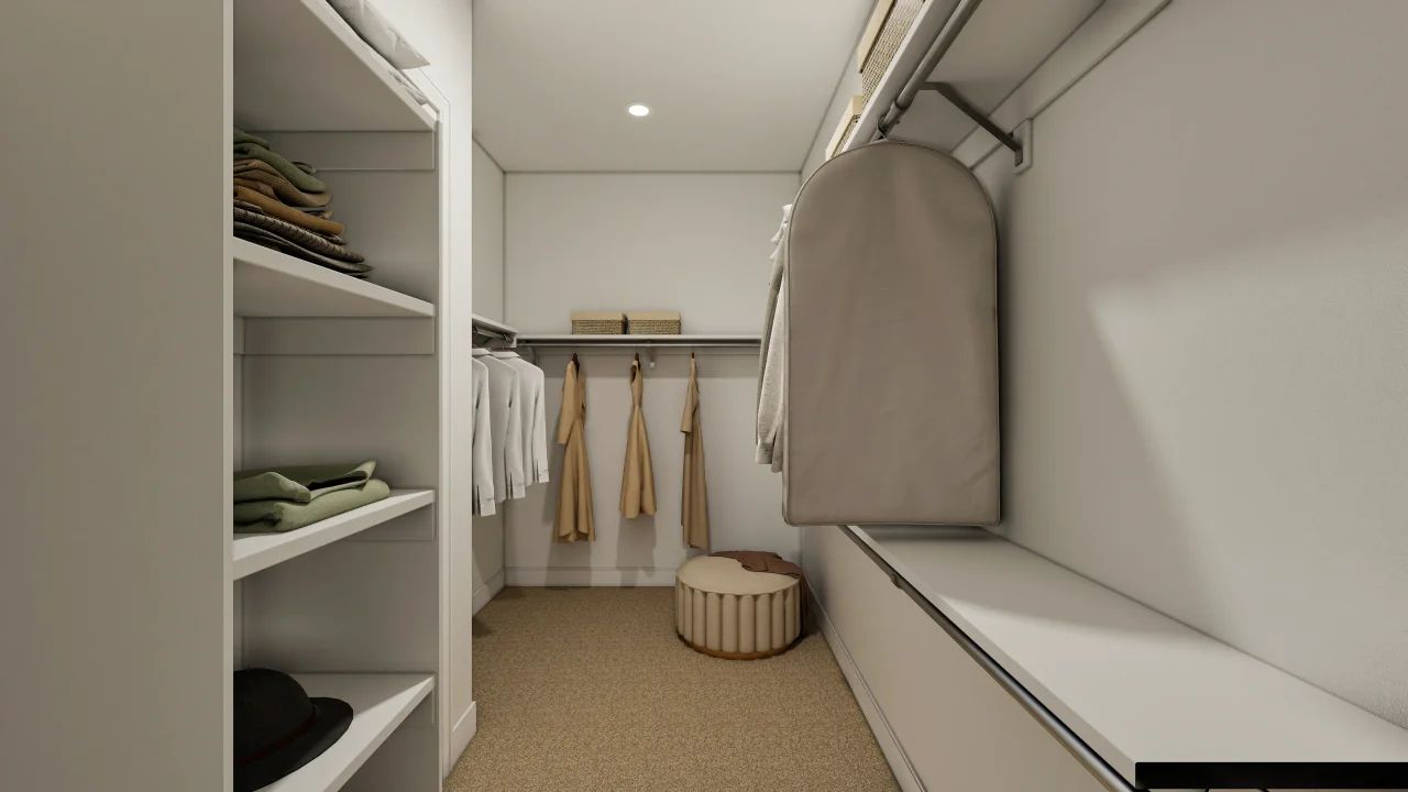 Primary Walk-In Closet
