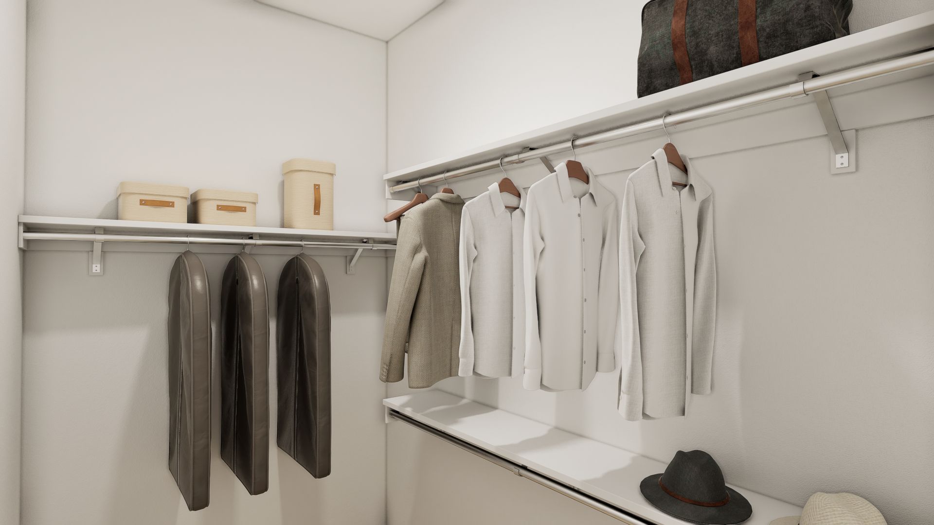 Primary Walk-in Closet