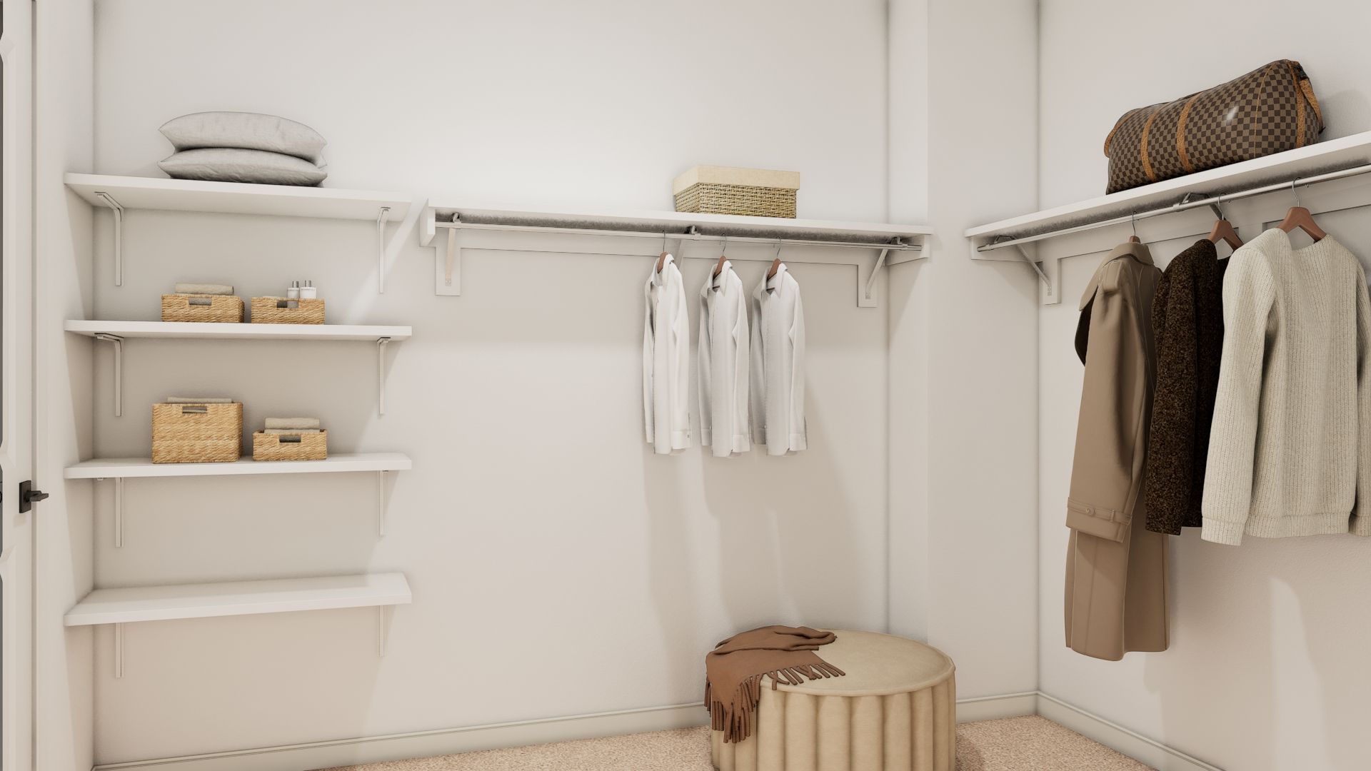 Primary Walk-In Closet