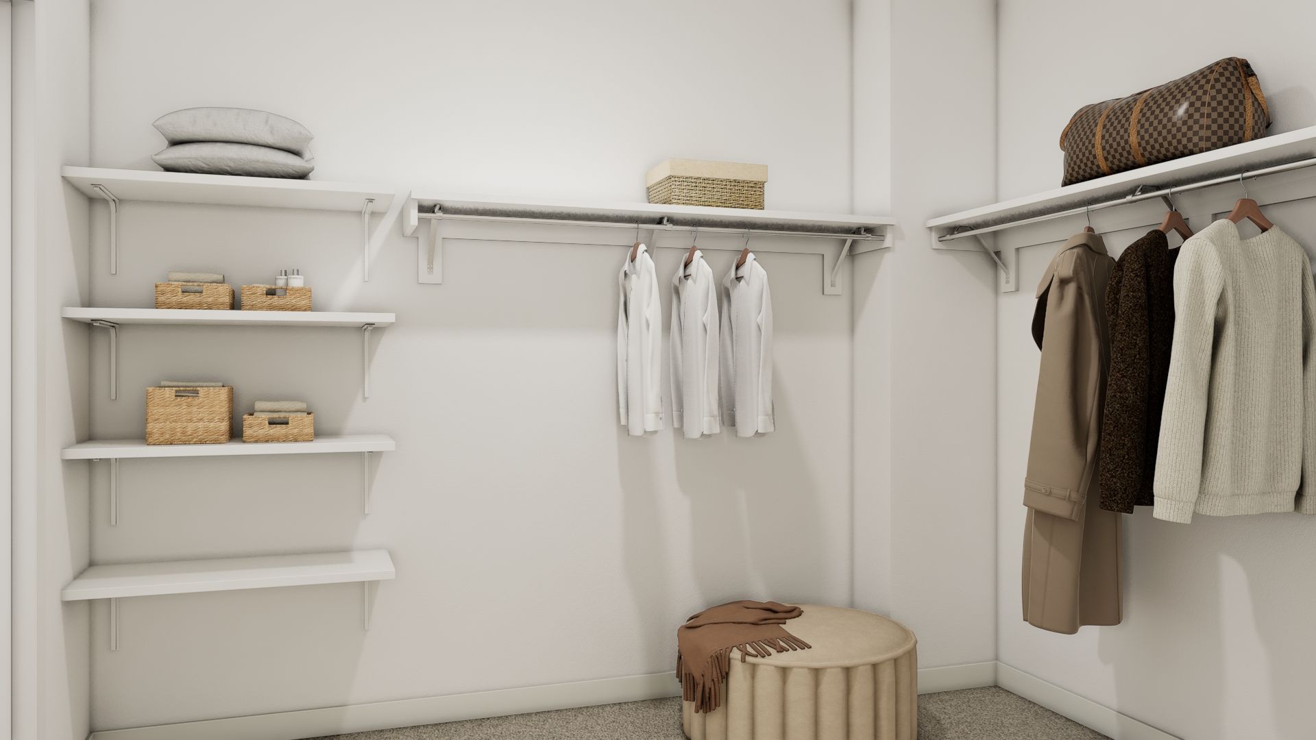 Primary Walk-In Closet