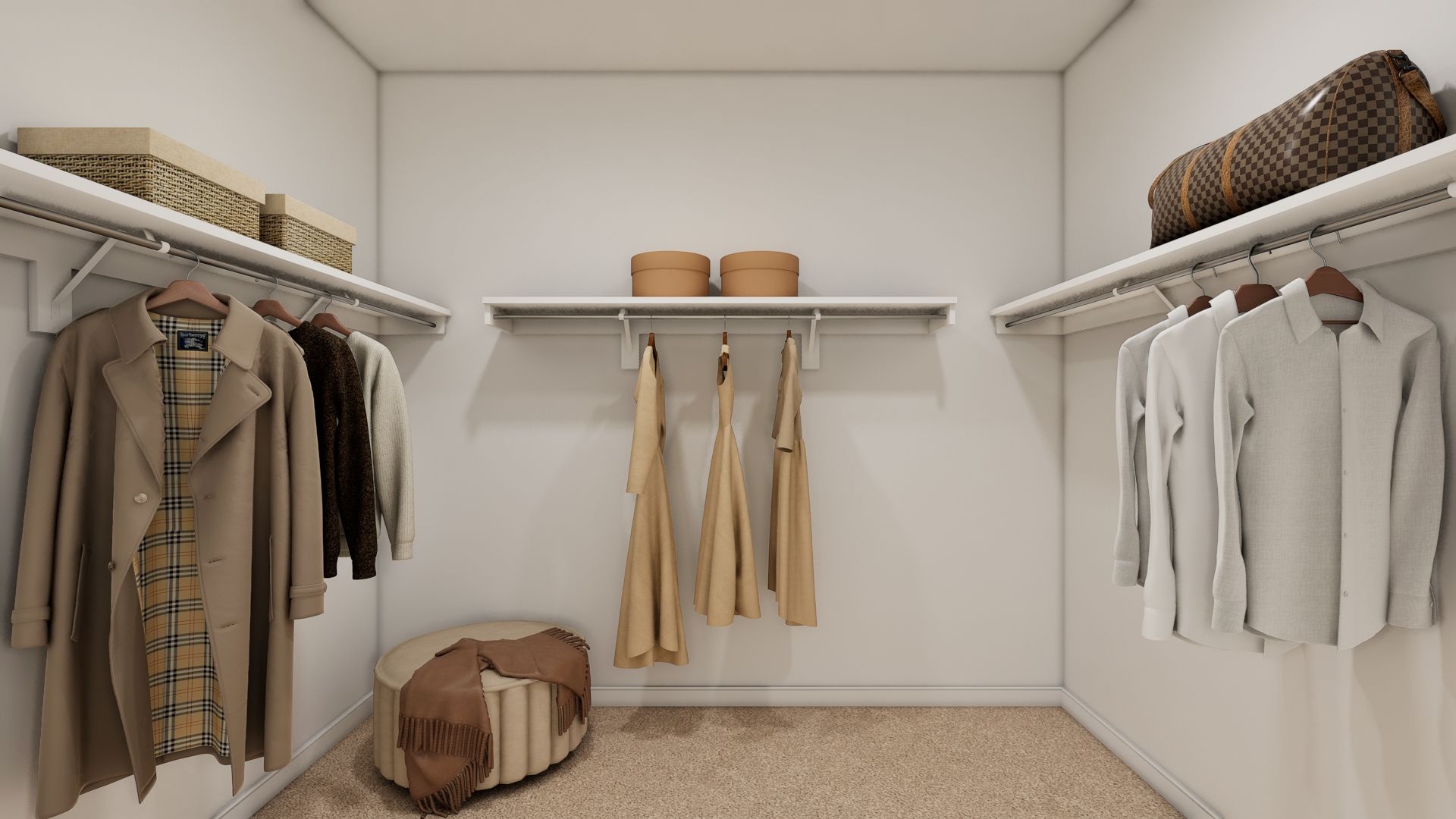 Primary Walk-In Closet