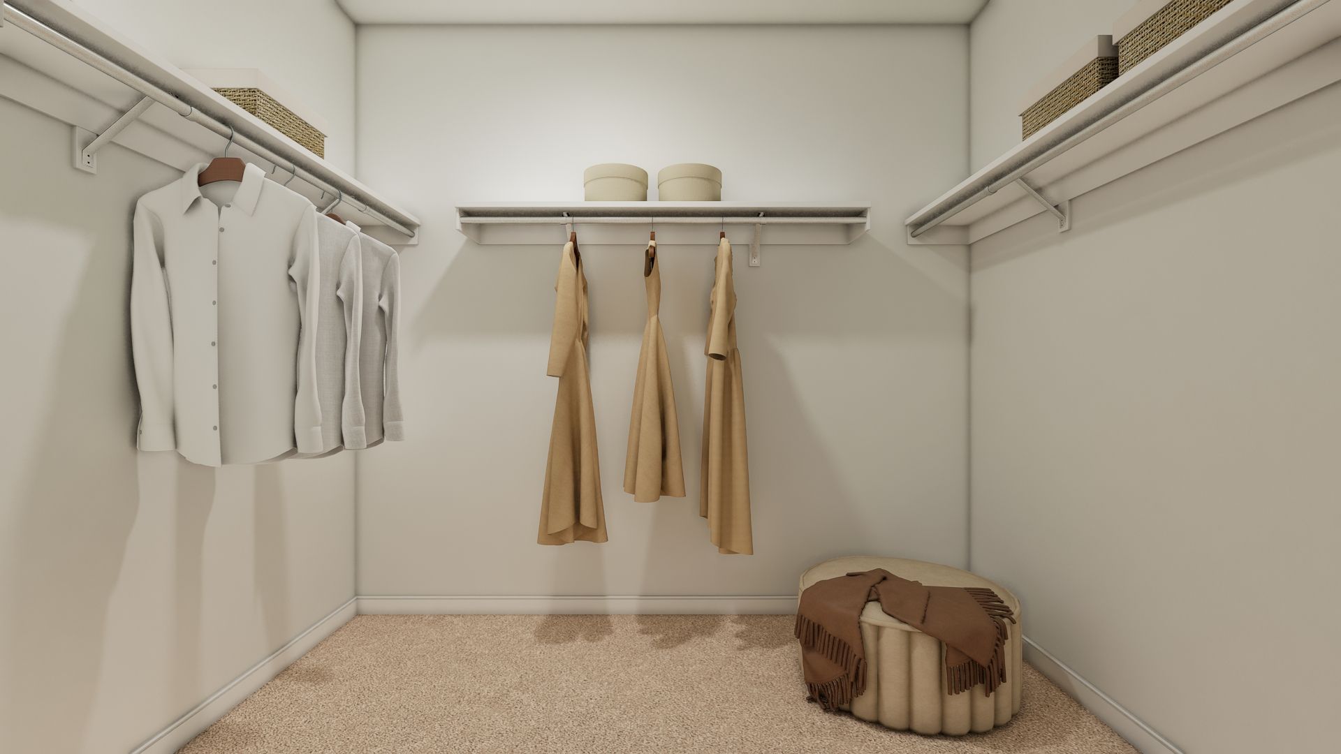 Primary Walk-In Closet