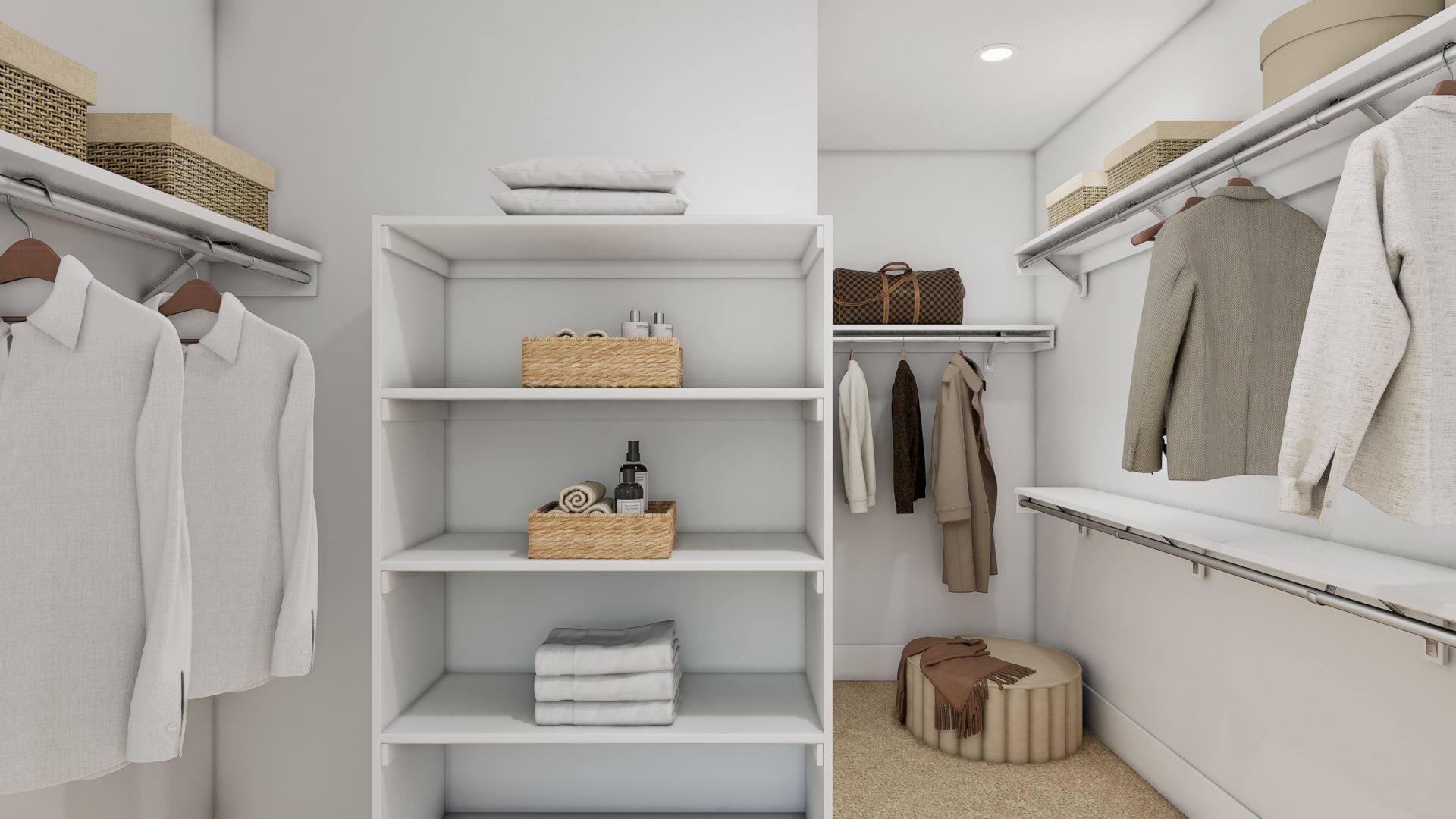 Primary Walk-In Closet
