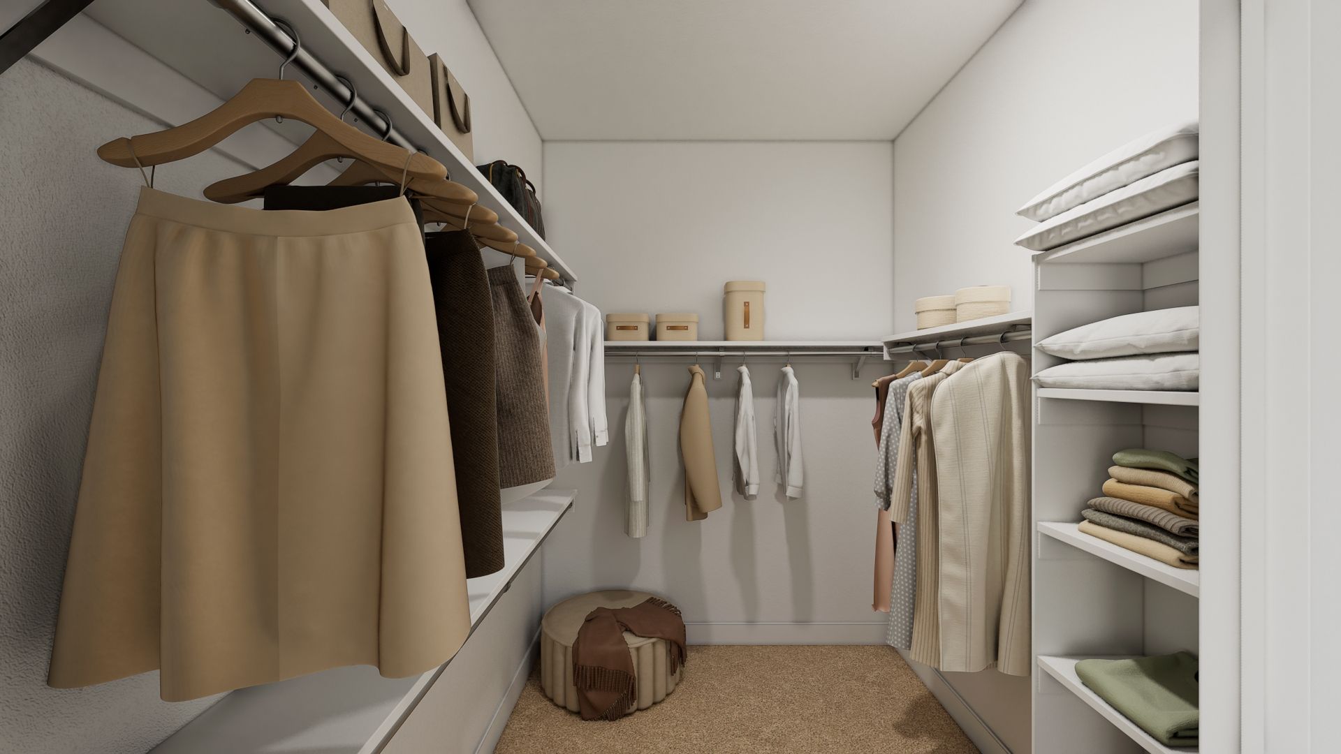 Primary Walk-In Closet