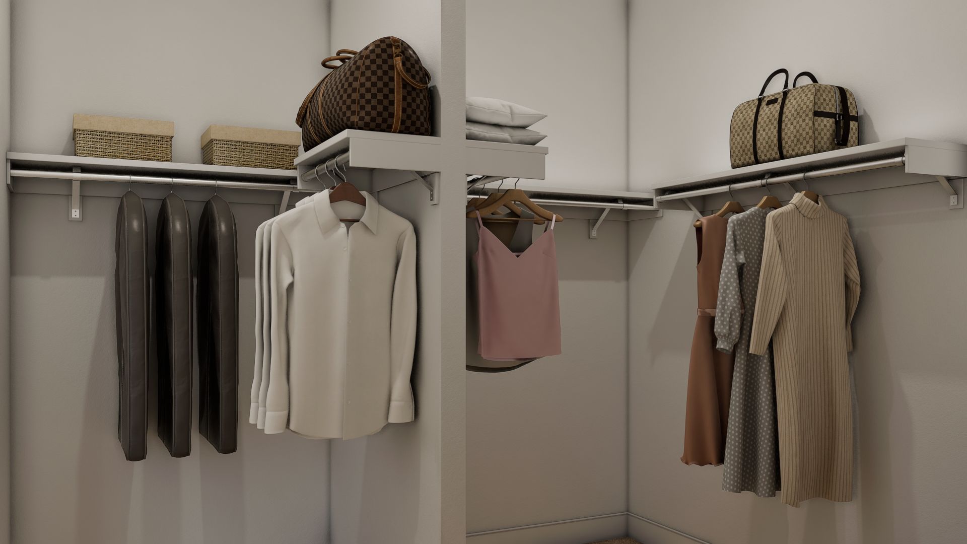 Primary Walk-In Closet