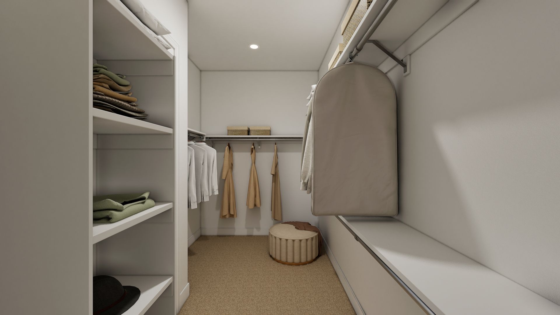 Primary Walk-in Closet