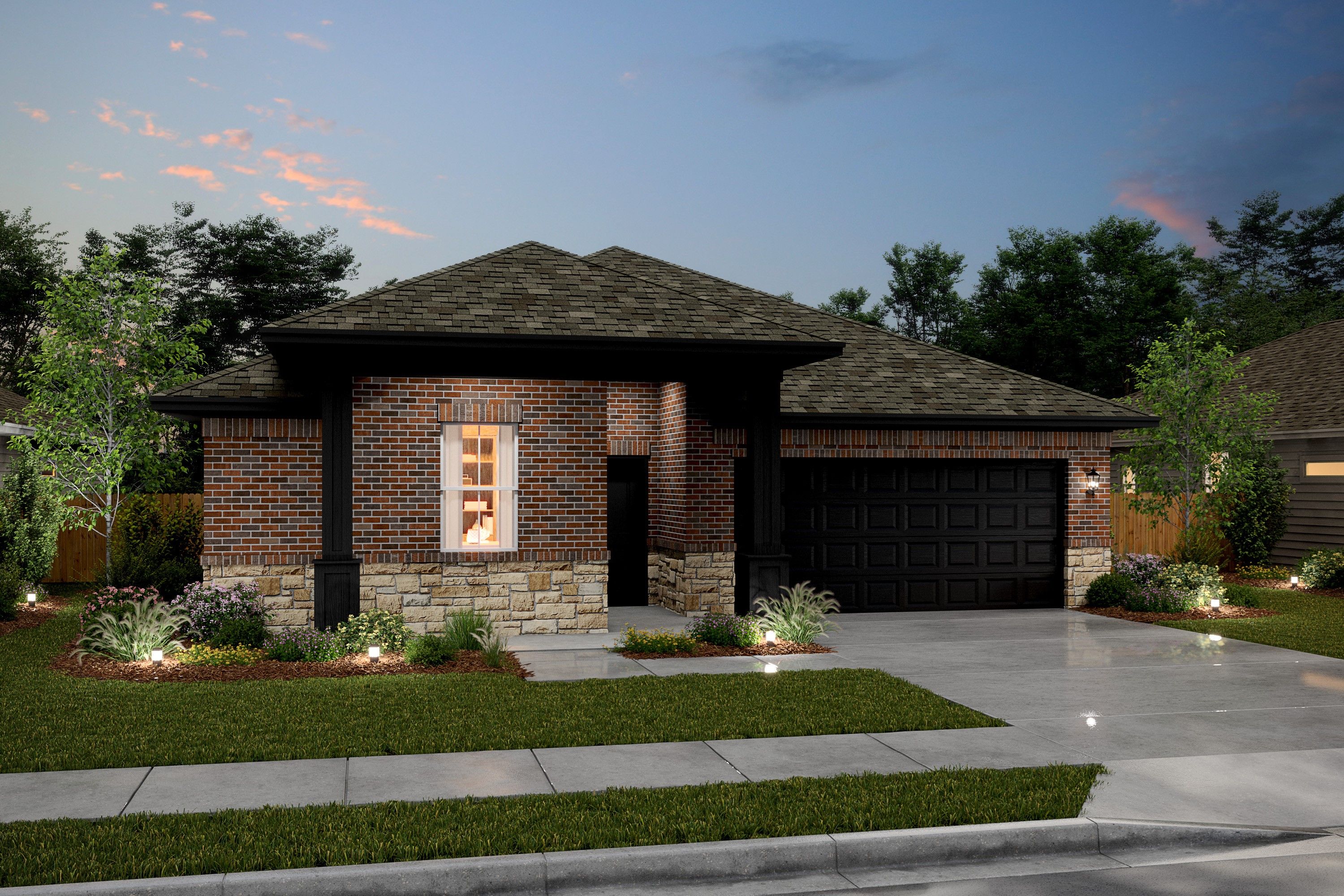 Goldenrod II Plan at Aspire at Noble Ridge in Howe, TX by K. Hovnanian