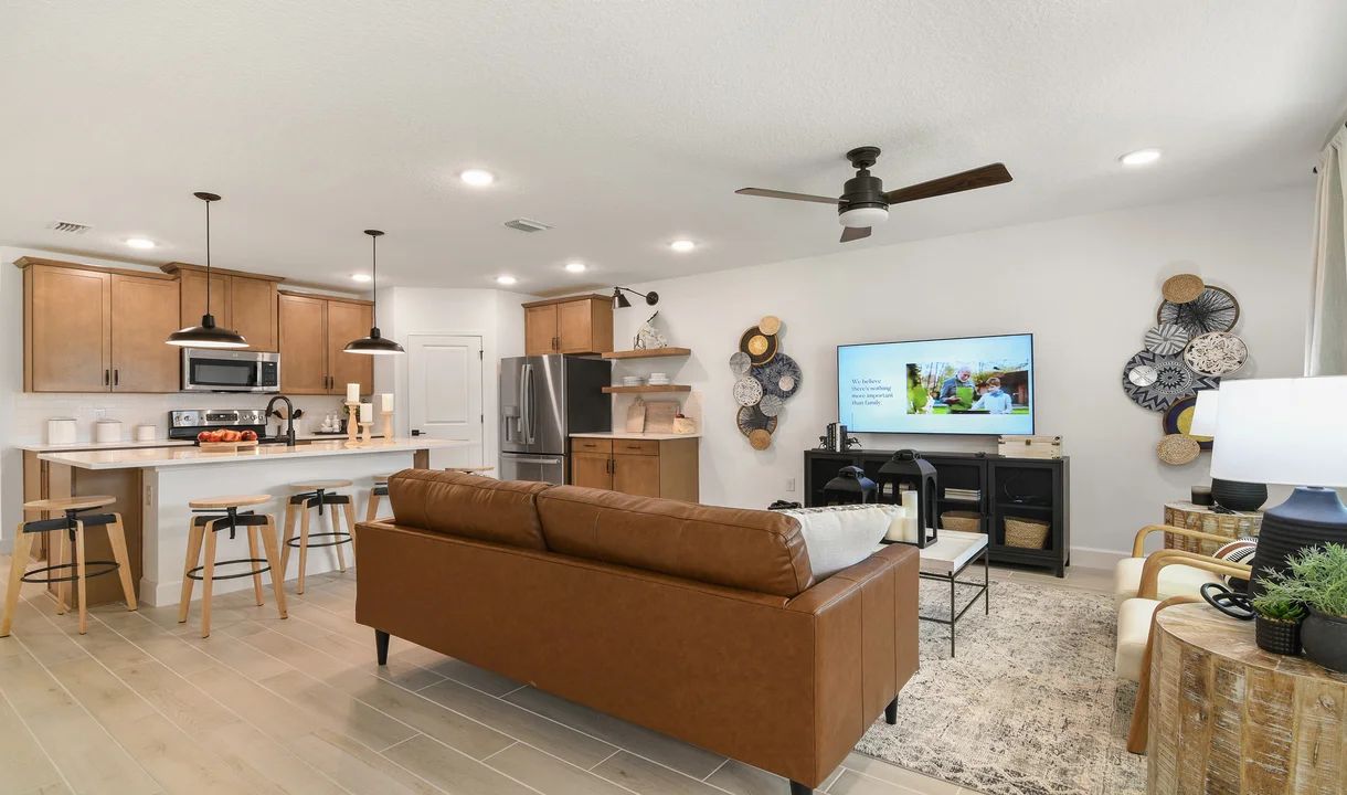 Open floorplan