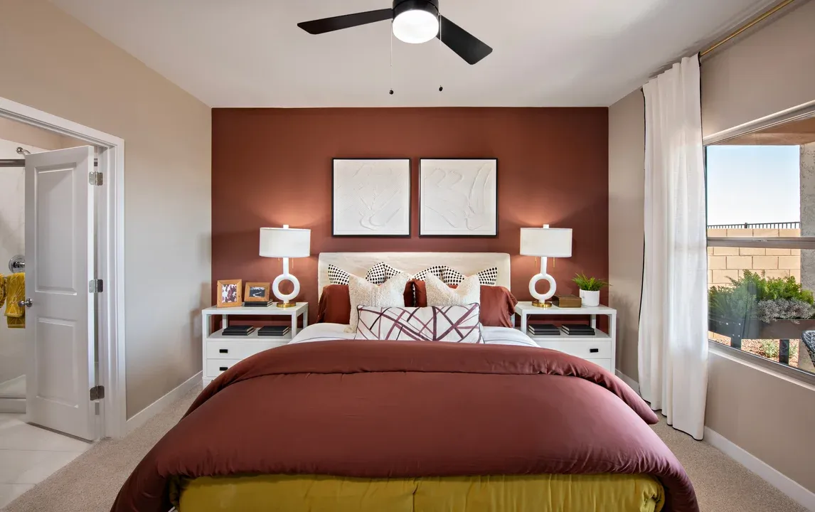 Primary suite with private bath