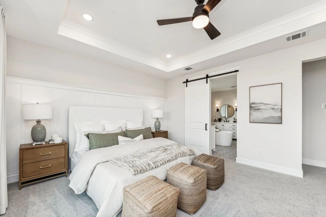 Primary suite with private bath