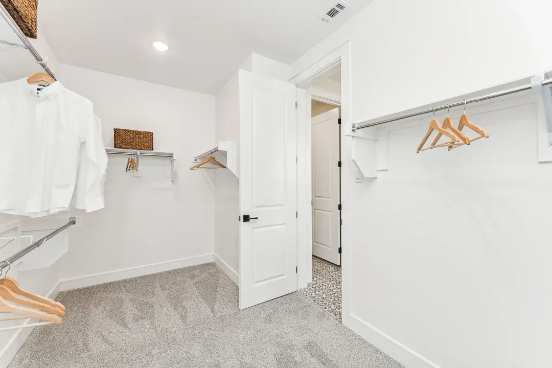 Primary Suite Walk-in Closet