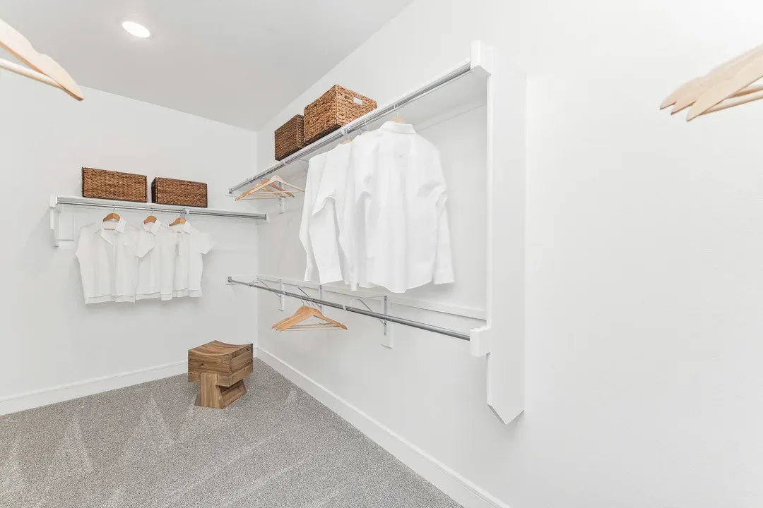 Primary Suite Walk-in Closet