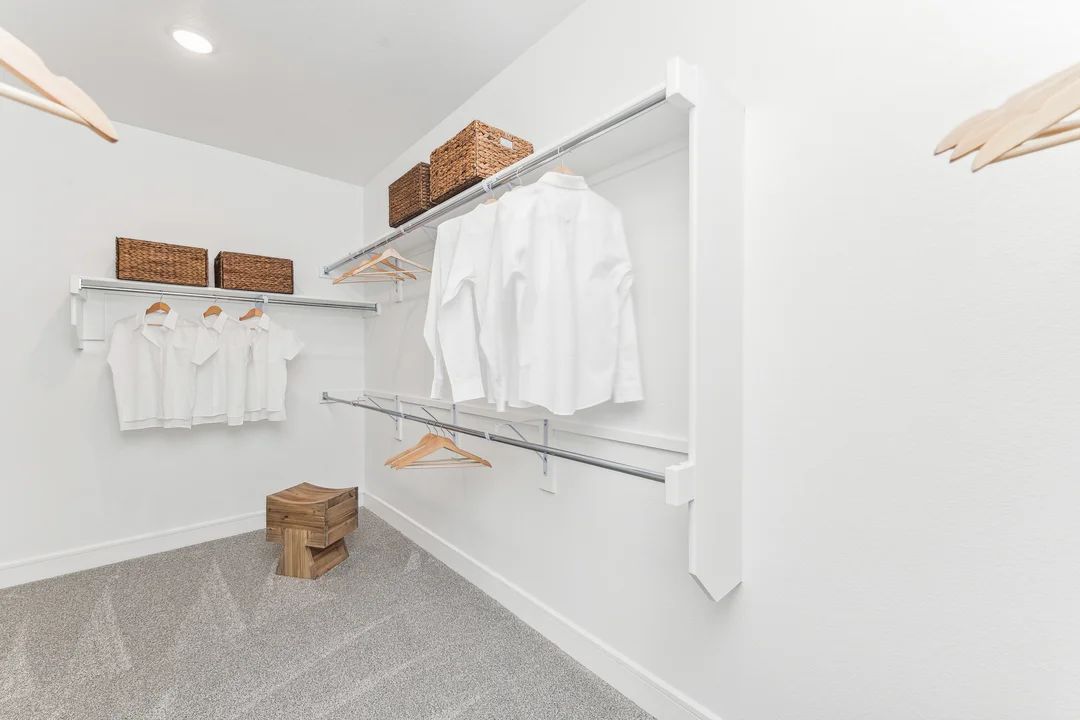 Primary Suite Walk-in Closet
