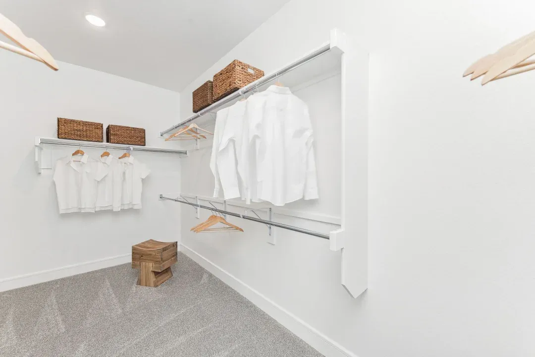 Primary Suite Walk-in Closet
