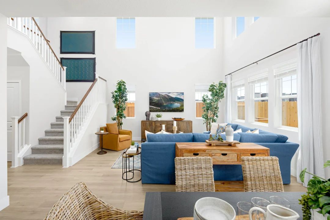 Two-story great room