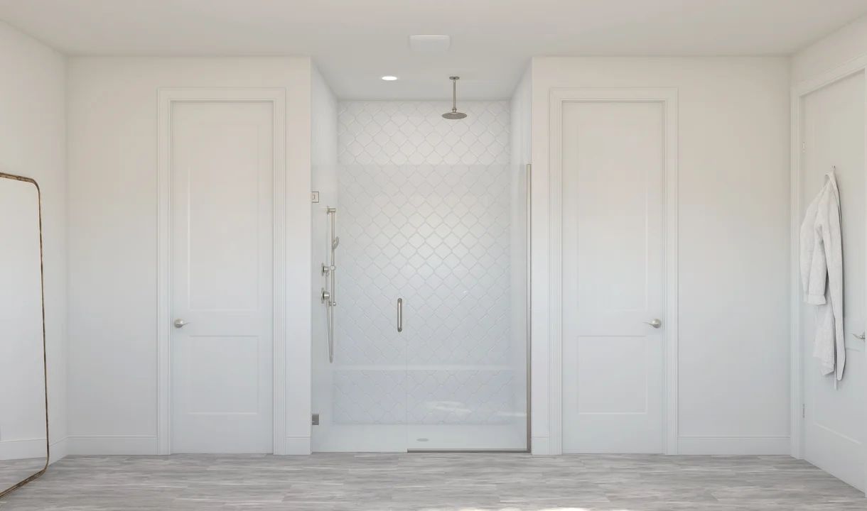 Primary bath shower