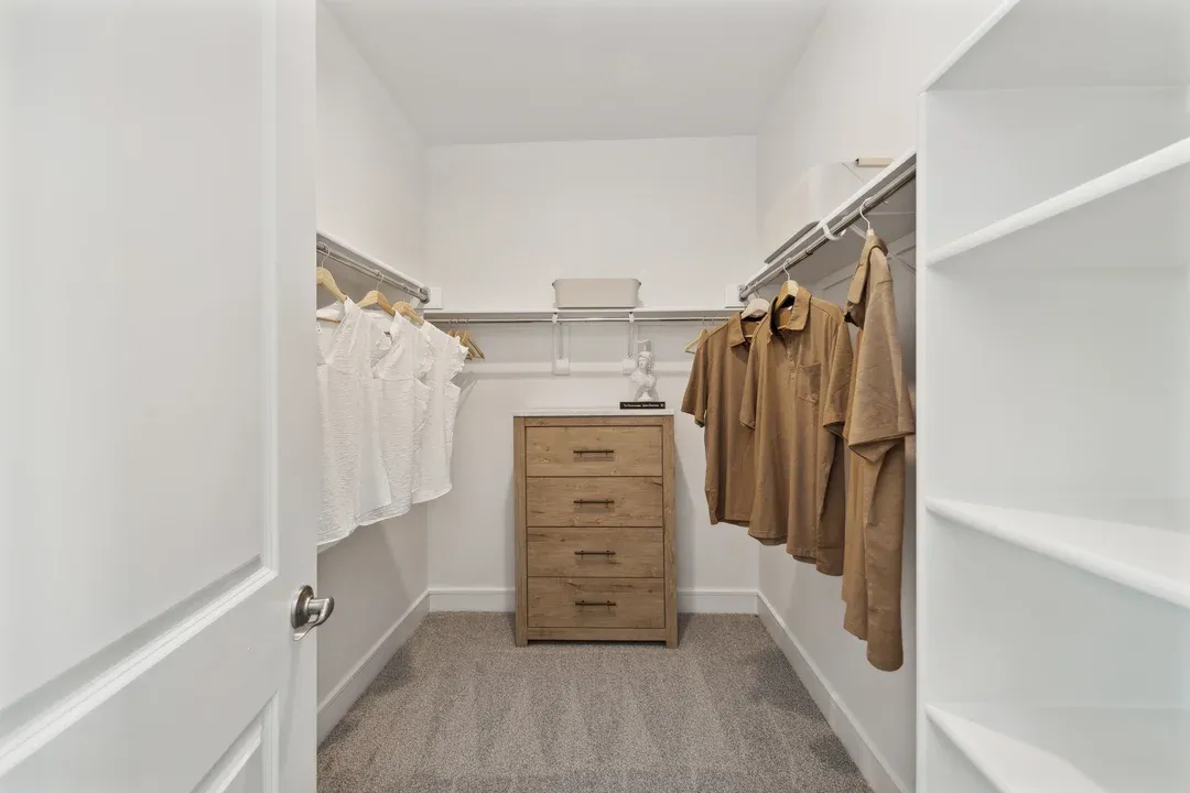 Primary walk-in closet