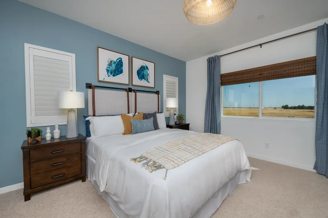 Primary suite with private primary bath