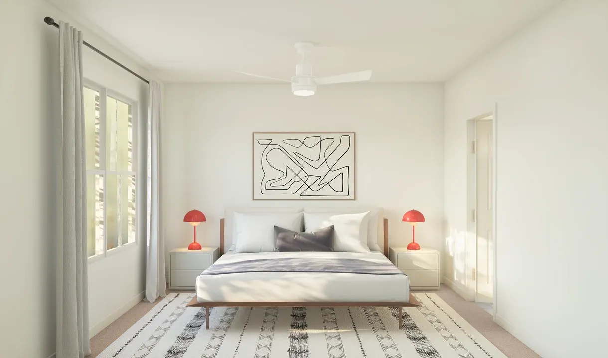 Primary suite with bath