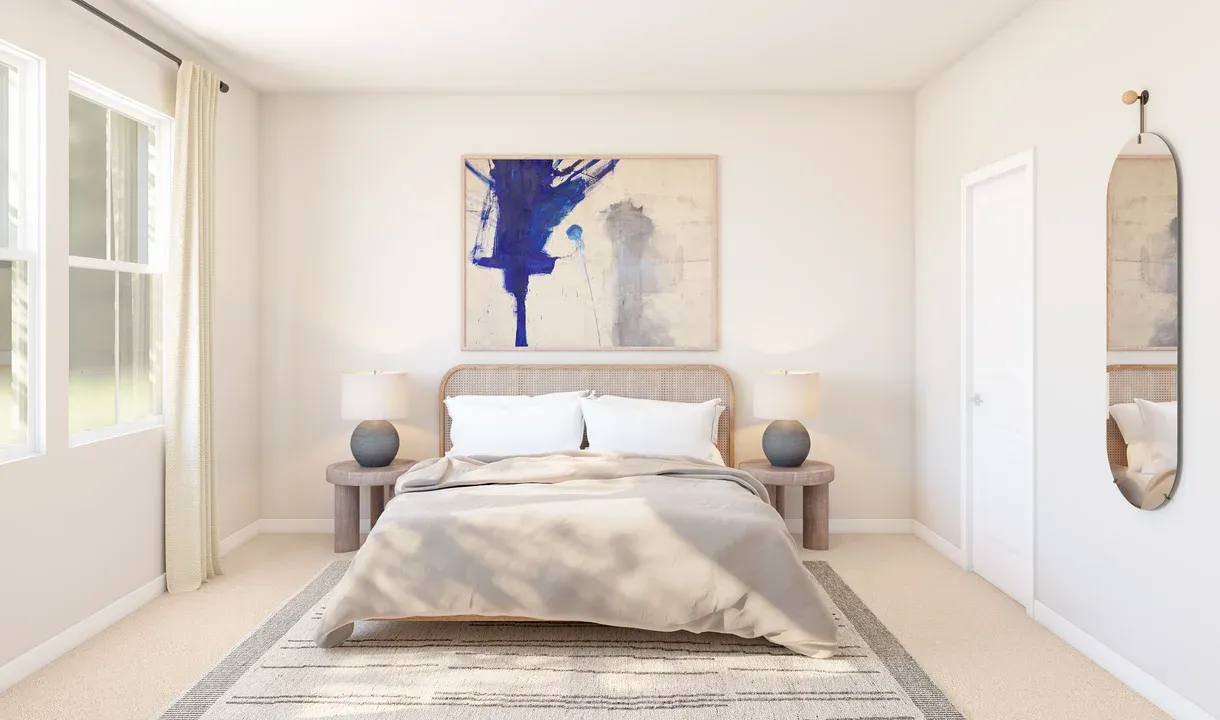 Primary suite with private bath