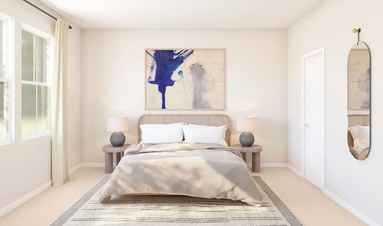 Primary suite with private bath