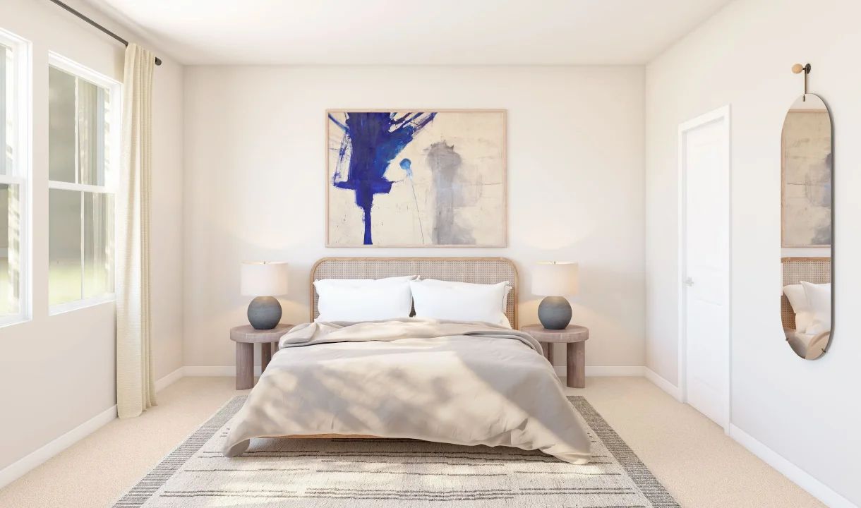 Primary suite with private bath