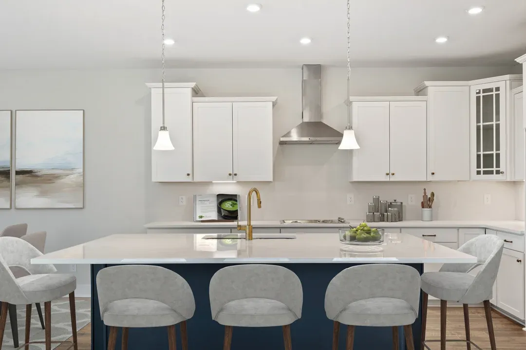 Kitchen with spacious island
