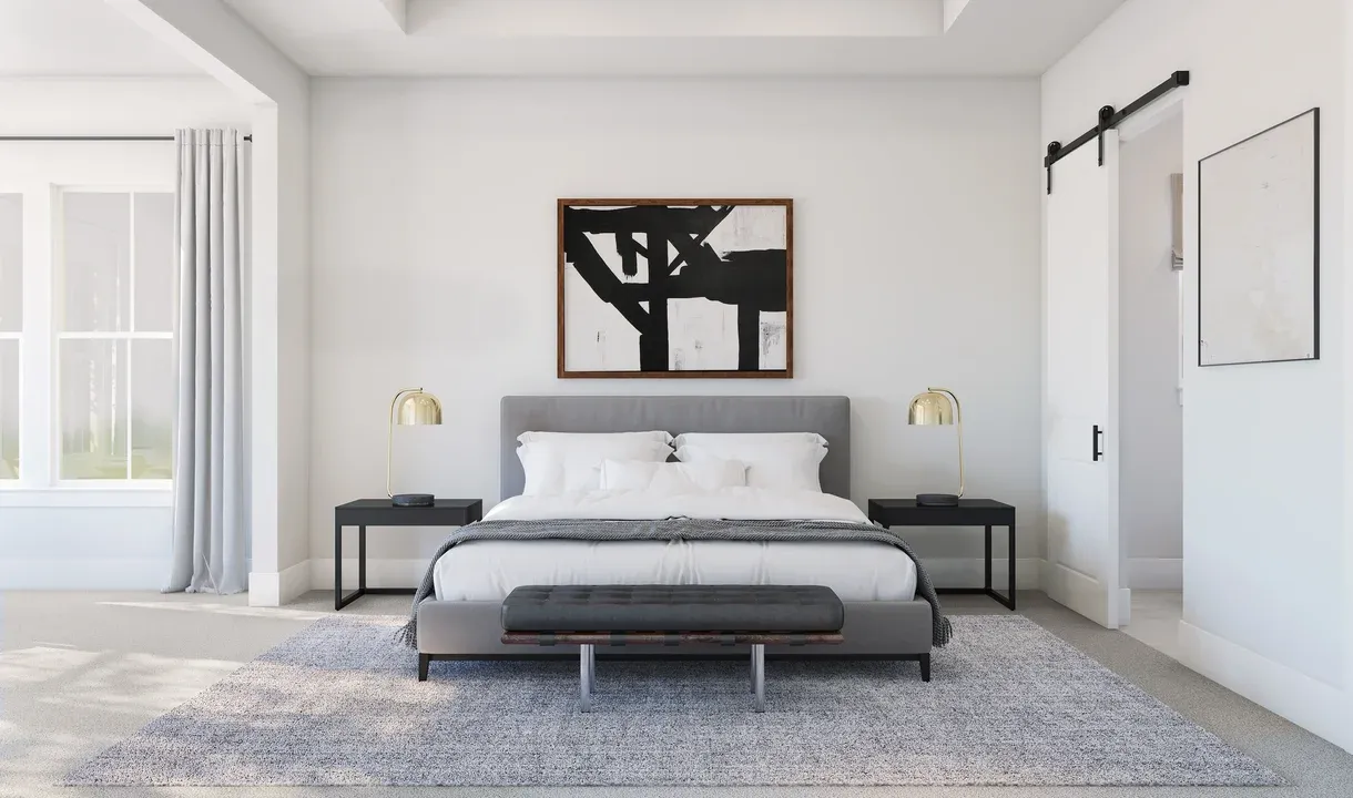 Primary suite with spacious sitting room