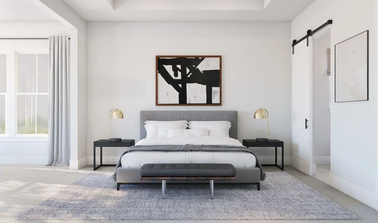 Primary suite with spacious sitting room
