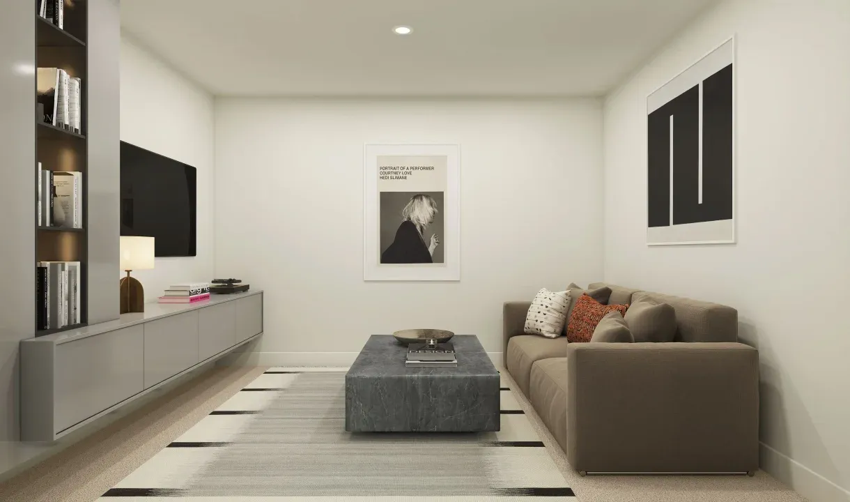 Activity room off the main living space