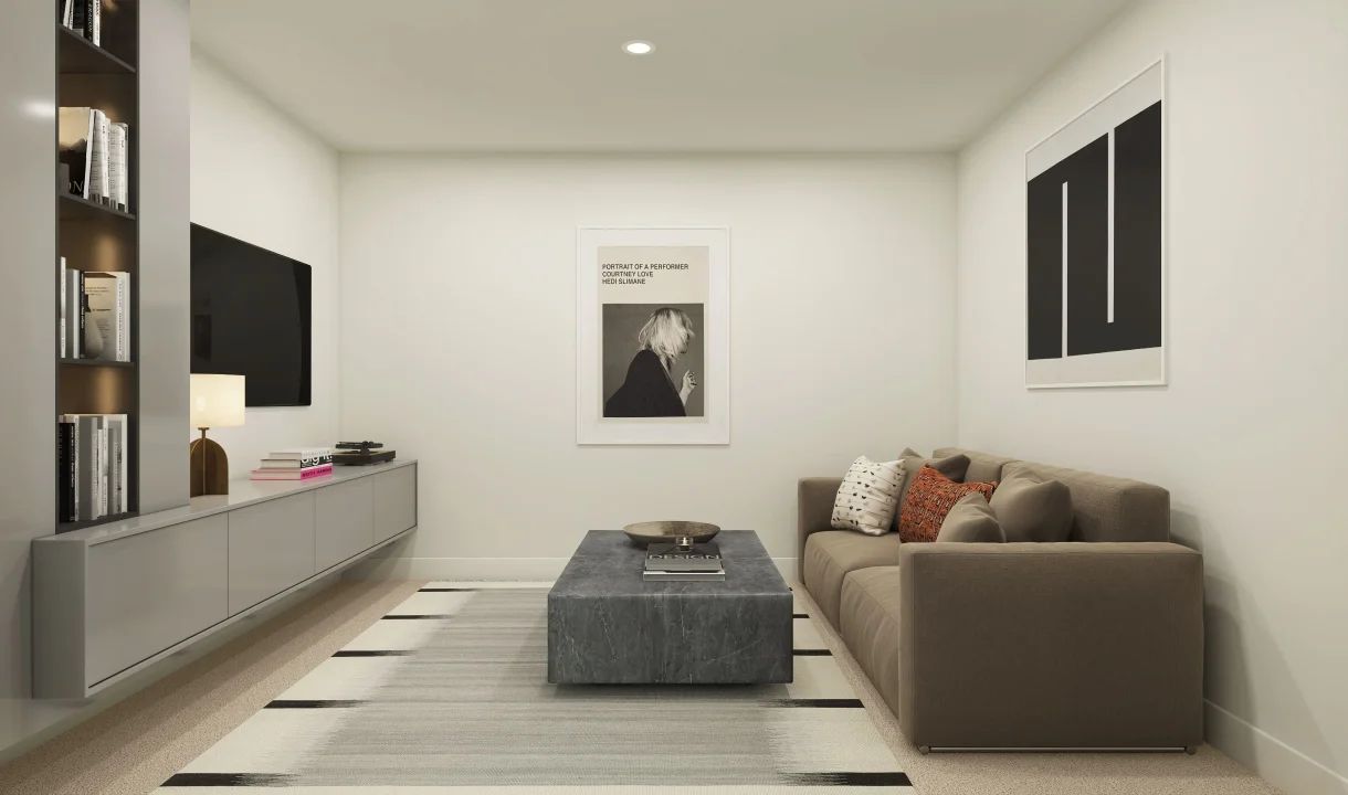 Activity room off the main living space