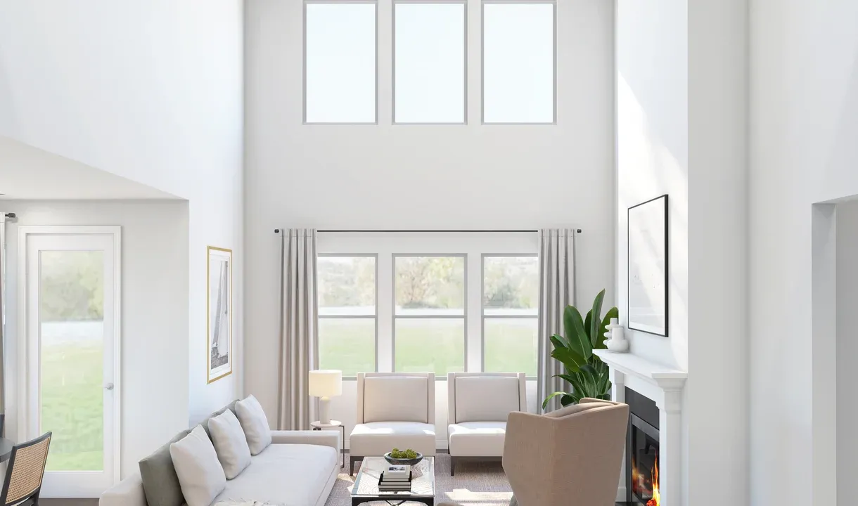 Two-story great room