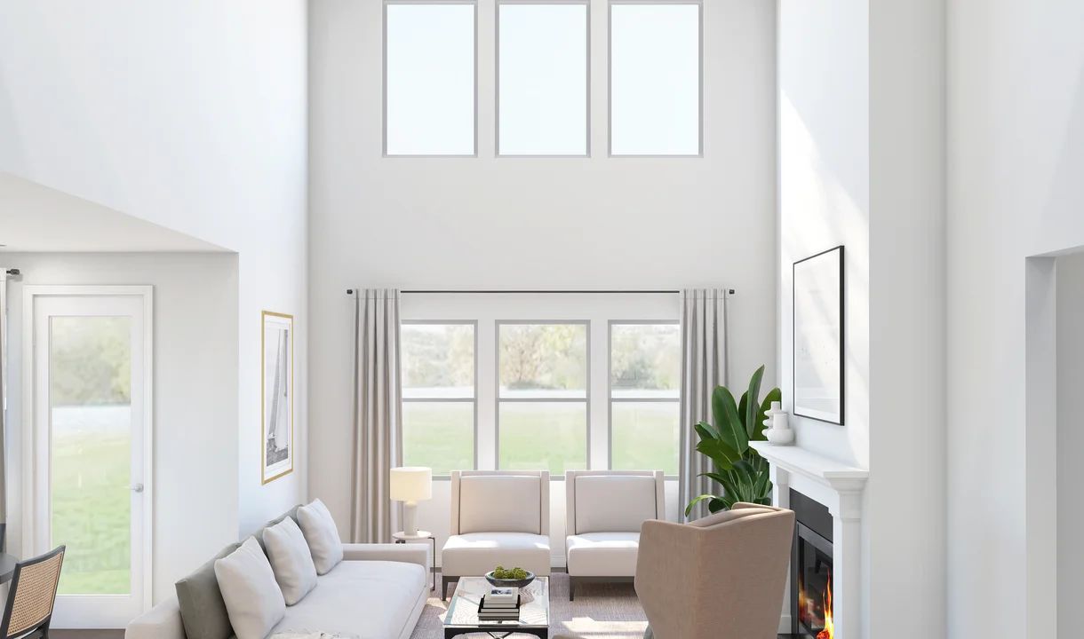 Two-story great room