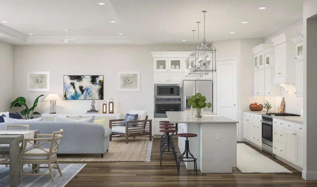 Kitchen and Great Room