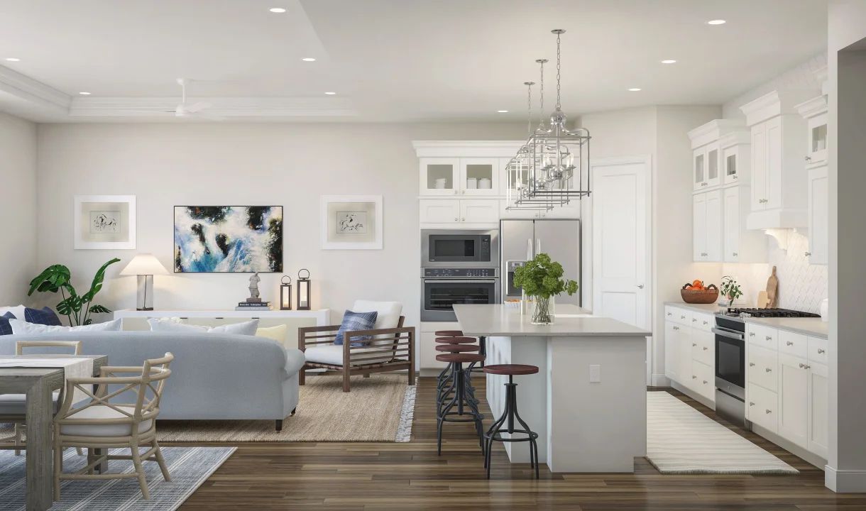 Kitchen and Great Room