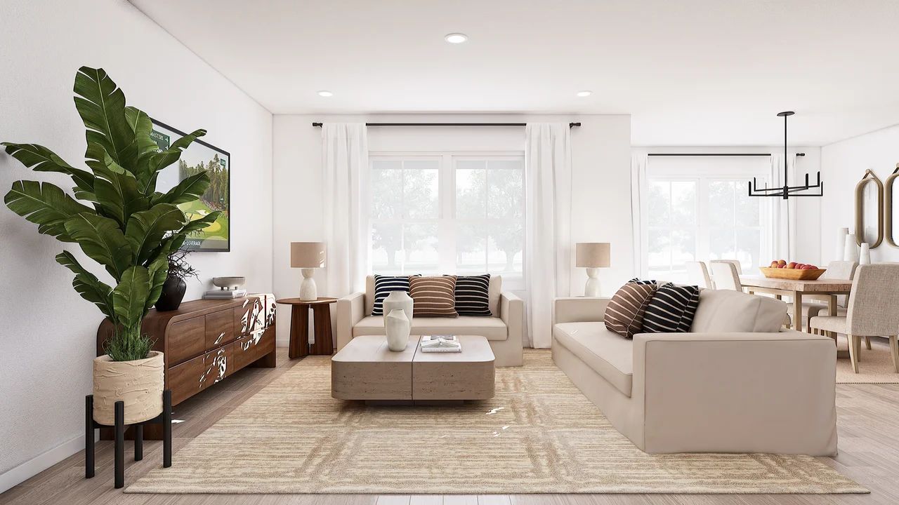 Open main living area