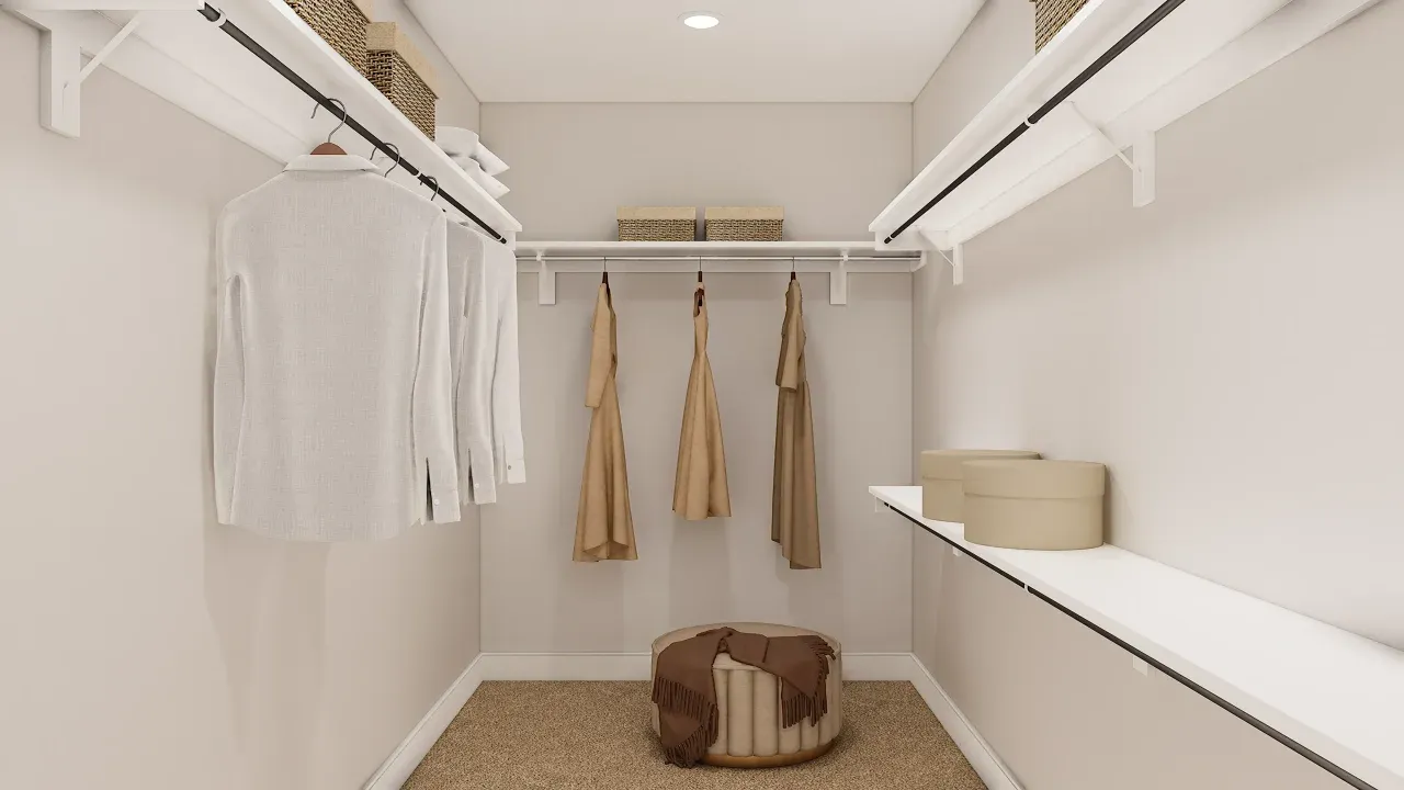 Primary Walk-In Closet