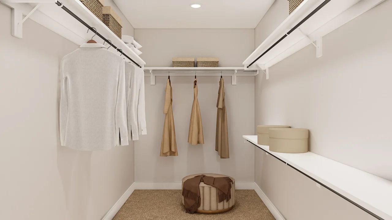 Primary Walk-In Closet